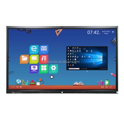 China Hot Sale Digital Whiteboard 4K Show 65 75 85 Inch 65 Inch Interactive Flat Panel Multi Touch Screen Smart Panel for sale