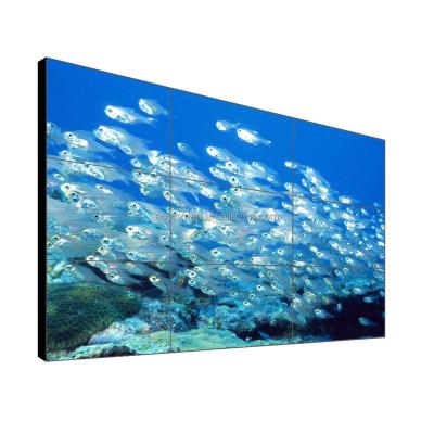 China Indoor Indoor Videowall Monitor Advertising Display Narrow Bezel 4K HD 2x3 3x3 Matrix Panels Splicing Screens LCD Video Wall for sale