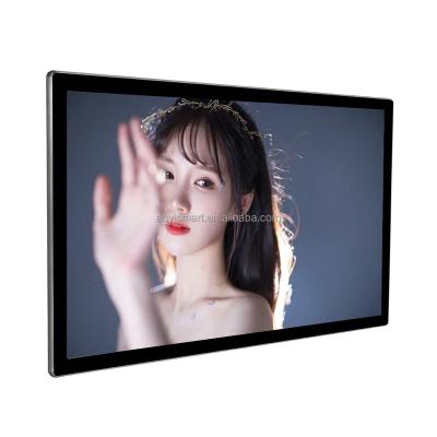 China Indoor Housing 22-98 Inch Metal Touch LCD Wall Mount Capacitive Media Digital Signage Displays 4k HD Advertising Player for sale