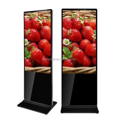 China 55 Inch Touch Screen Indoor Kiosk Wifi 3G/4G Advertising Display Player Digital Signage Advertising Screen for sale