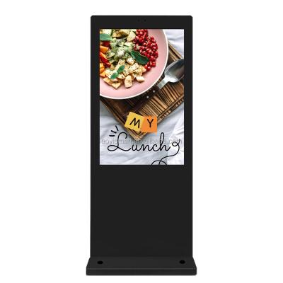 China High Brightness 43 49 55 65 Inch 2000cd Android LCD Menu Indoor Digital Panel 32 Menu Advertising Display Screen for sale