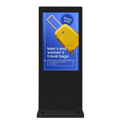 China Industrial Advertising Indoor Outdoor Digital Signage Player Touch Screen Display Totem Panel Monitor Capacitive LCD Advertising for sale