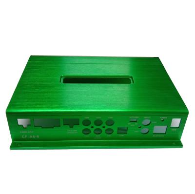 China Custom High Quality Car Audio System Power Amplifier Chassis Aluminum Enclosure for sale