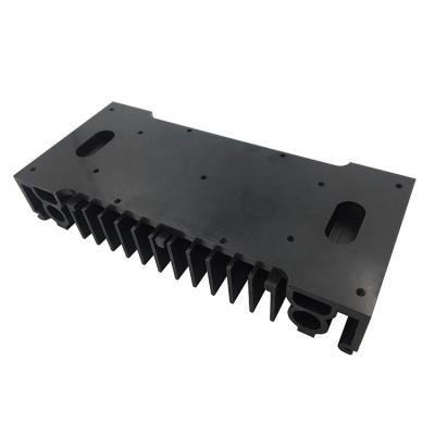 China Black Radiator High Power Aluminum Heatsink Aluminum Cooling for sale