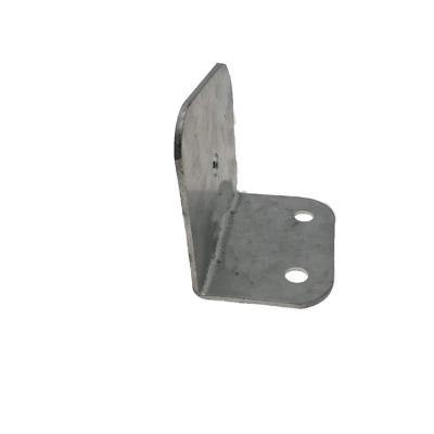 China Heavy Duty Customized Metal Stamping Sheet Heavy Duty L Shape 90 Degree Steel Corner Wall Bracket for sale