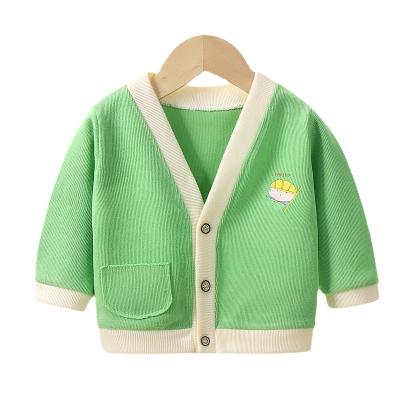 China Autumn And Winter Children's Sweater Anti-Shrink Straight Cardigan Jacket for sale