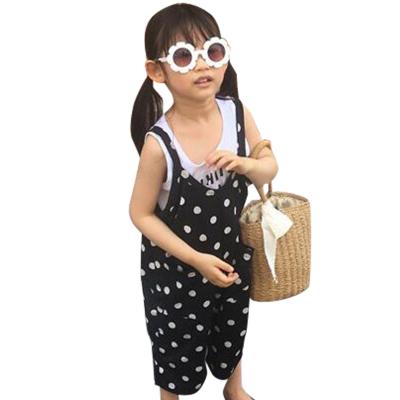 China Summer QUICK DRY girls' overalls, casual all-match suspenders, parent-child wear for sale