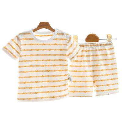 China New Summer Breathable Baby Striped Suit for sale