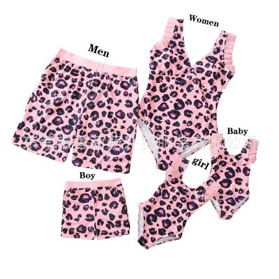 China 2021 summer new parent-child QUICK-DRY swimsuit for sale