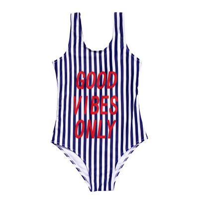 China QUICK DRY Style Girl's Summer One Piece Swimsuit for sale