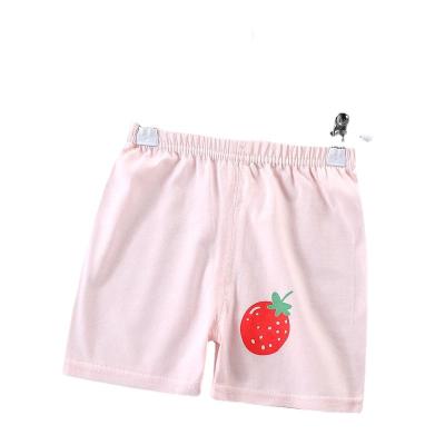 China Color Fade Proof Children Summer Cotton Shorts Men And Women Baby Slim Five Point Pants for sale