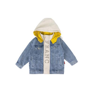 China 2021 Autumn New Fashion High Quality Boys Denim Jacket Anti-wrinkle for sale