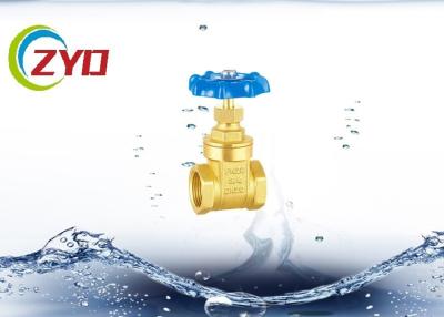 China High Pressure Brass Plumbing Valves 70B Design Manual Straight Sliding Type for sale