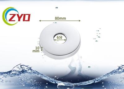 China 140 Gram Light Shower Faucet Plate , Brass Screw Shower Renovation Cover Plate for sale