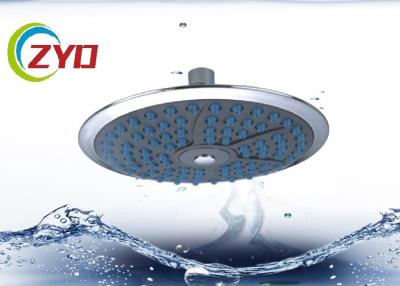 China Professional Chrome Rain Shower Head , 8mm Thickness High Efficiency Shower Head for sale