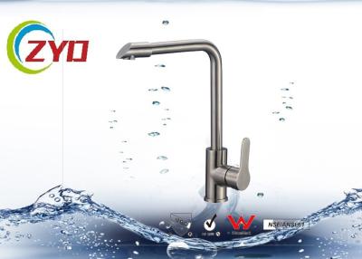 China High Performance Water Tap For Bathroom / Kitchen , Chrome Plated Sink Mixer Taps for sale