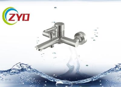 China High Reliable Wall Mount Sink Faucet , SS Material Single Hole Bathroom Faucet for sale