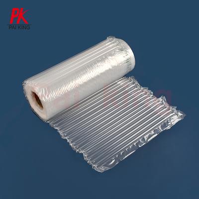 China Air Duct Air Column Roll Shockproof Inflatable Bubble Column Wrap Protective Packaging Film Roll for sale