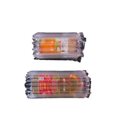 China Eco-friendly Column Bag Eco-friendly Plastic Inflatable Clear Film Cushion Envelope Tea Bag Air Column Bags for sale