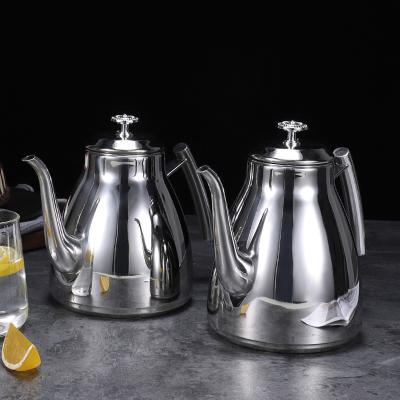 China Good Quality Coffee Pot Teapot Stainless Steel Viable Hot Selling Tea Kettle For Camping for sale