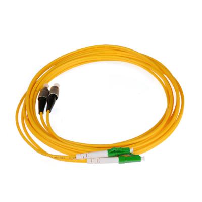 China Telecom LC APC FC UPC Duplex Singlemode Fiber Optic Patch Cord OS2 g652d g657A for sale