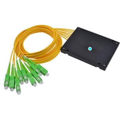 China Hot Sale FTTH Price FTTH ABS PLC BOX 1*32 PLC Splitter SC/UPC Cheap Fiber Optic Connector for sale