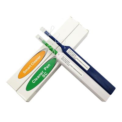 China FTTH FTTB FTTX Network FTTH 800 Cleaning Time One Click LC/MU Cleaner Fiber Optic Cleaning Pen For 2.5mm SC FC St 1.25mm LC MU for sale