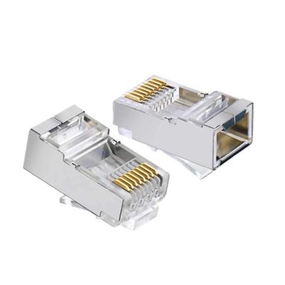 China Best Data Center Price Ethernet Cat5e Cat6 Cat6a Shielded Rj45 Plug Connector for sale