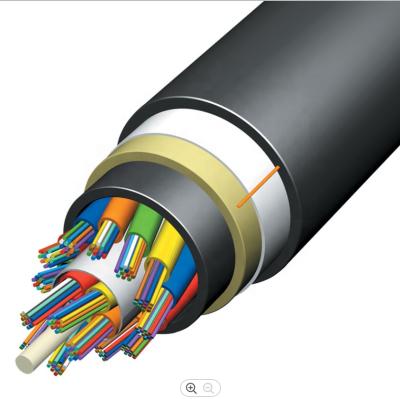 China Outdoor Aerial Span 500m Span 100m 24 96 Fiber Optic ADSS Outdoor Cables 144core fibra optic cable for sale