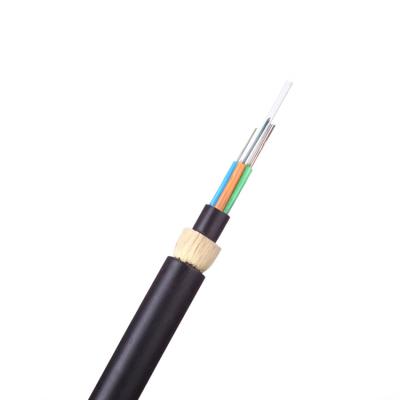 China Antenna customized outdoor fiber optic cable for adss 48 cable pitch preformed double core fiber optic cable for sale