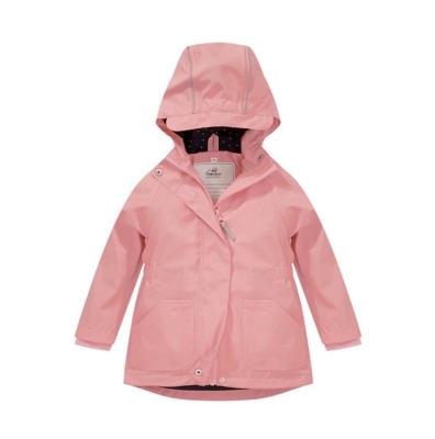 China OEM new design children boys and girls PU rain jacket kids breathable waterproof rainwear colorful rain coat for children for sale