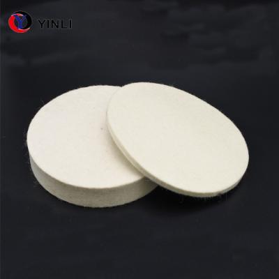 China Eco - Friendly Wool Felt Abrasive Polishing Disc Wheel For Polishing for sale