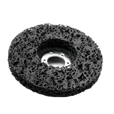 China Good Performance 5 Inch Black Clean&Strip Disc For Removing Rust And Paint for sale