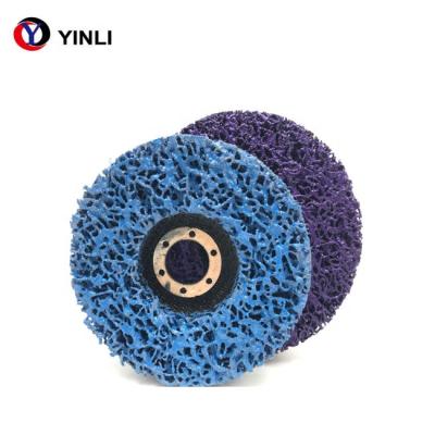 China Clean Good Performance And Tape Durable Blue Disc For Rust Removal for sale