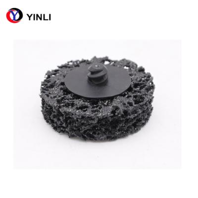 China Removing Paints 2 Inch Clean Sanding And Quick Change Disc Strip Disc With Black Background for sale