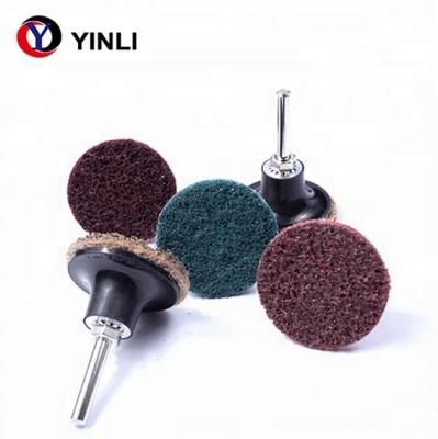 China Removing Paints 50mm Nylon Abrasive Quick Change Disc Face Curing Wheel for sale