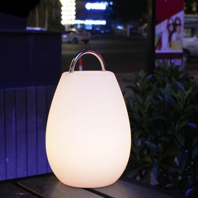 China Creative Outdoor Portable Solar Powered Creative Portable Patio Light Waterproof Decorative Colored Outdoor Garden Yard Garden LED Lantern for sale