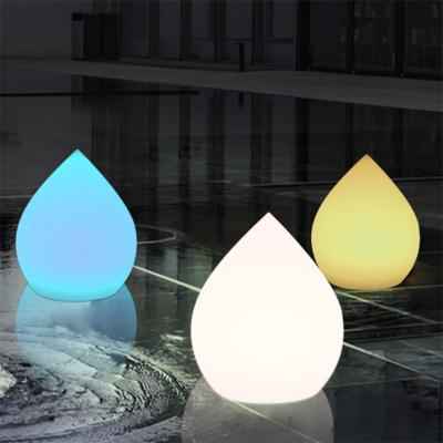 China Hotel Lobby/Water Drop Atmosphere Dining Table Decoration Children's Night Light Garden Solar Powered IP68 Landscape Hotel Guest Room/Villa Room/Bedroom /etc. LEDs for sale