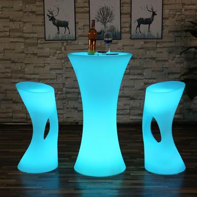 China Contemporary Changing LED Light Up Furniture Chair Bar Stool Bar stool Pub Club Lounge Party for sale