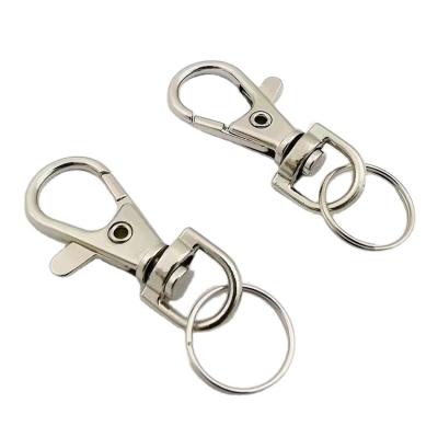 China Small Wholesale Zinc Alloy Hook And Loop Key Chain for sale