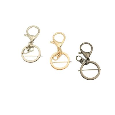 China Key Chain Ring Clip Ring Round Metal Factory Metal Rings Hardware Key Ring Hardware Wholesale Zinc Alloy Accessories for sale