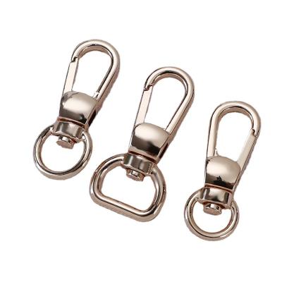 China High quality wholesale zinc alloy hanging spring ring plating accessories for handbag for sale