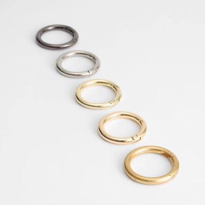 China Spring Ring In Stock Wholesale Customize Large Diameter Zinc Spring Coil for sale