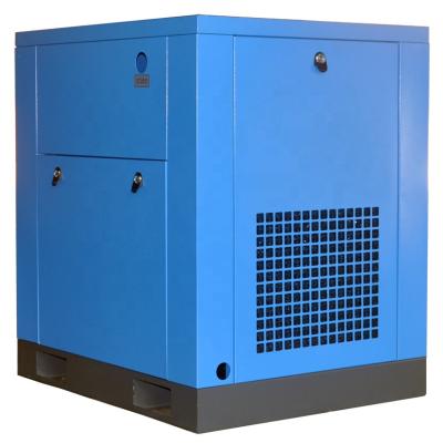 China Shanghai FEIHE Lubricated 7.5kw 10hp Double Screw Direct Driven Air Compressor for sale