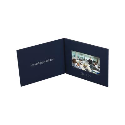 China Custom China 7inch Video Booklet Booklet Brochure Factory for sale