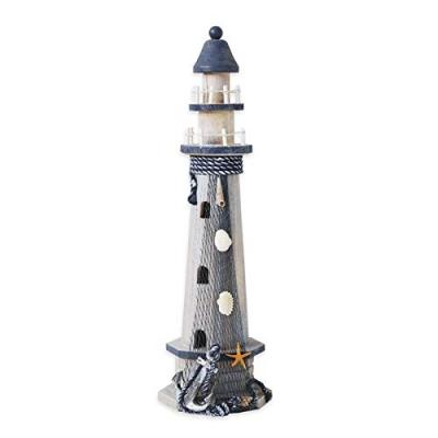 China Europe Anchor Lighthouse Nautical Wooden Craft Model for sale