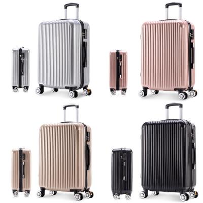 China 2023 New Design Luggage Fashionable Large Capacity On Suitcase Travel Trolley Case Bag Cheap Luggage for sale