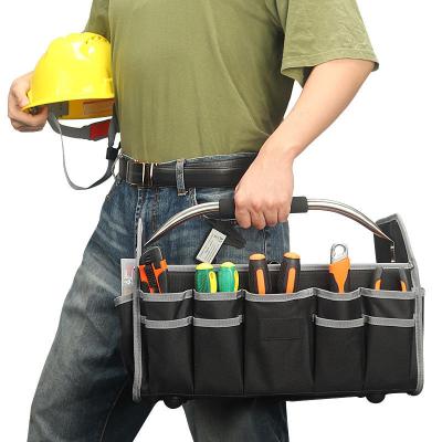 China Durable Waterproof Tool Bags Backpack Heavy Duty Plumber Tool Bag for sale