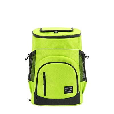 China Custom Wholesale Promotional Waterproof Logo Wine Cooler Portable Backpack Large-Capacity Picnic Lunch Bag for sale