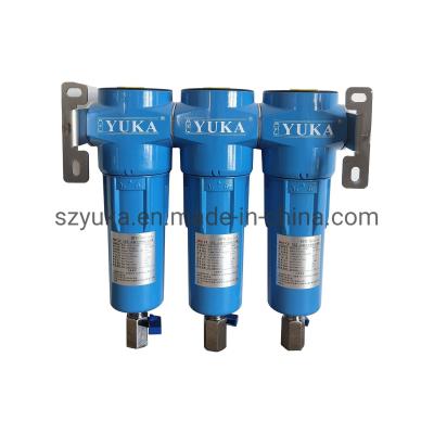 China Yuka Compressed Air Line Filters For Compressed Air System HFD030 for sale